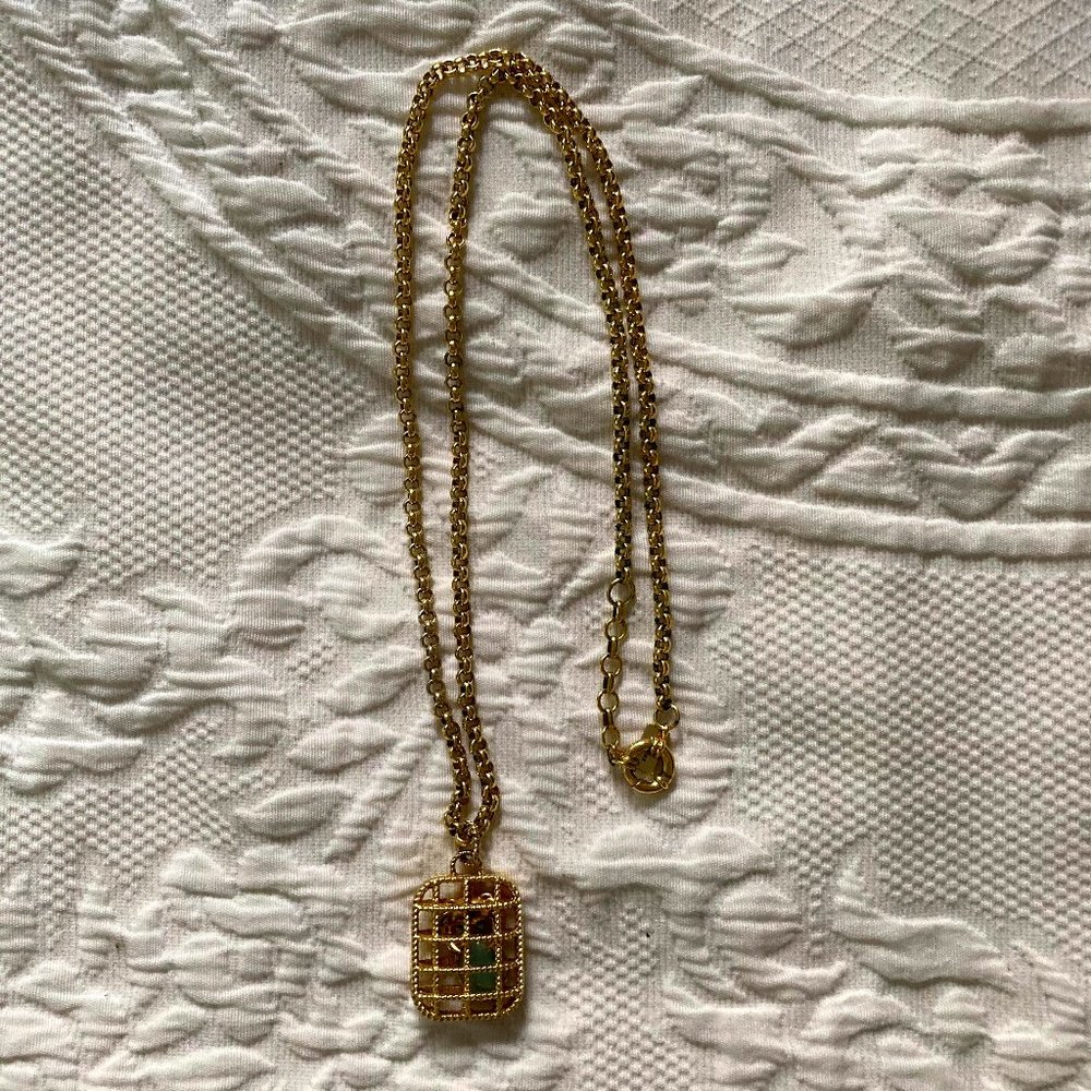 Unique and Fun Crab Pot Long Necklace